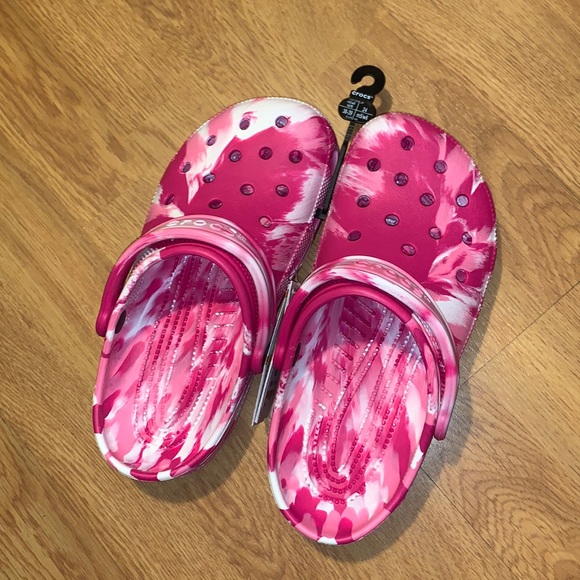 Shop pink and white crocs Shop Black Friday